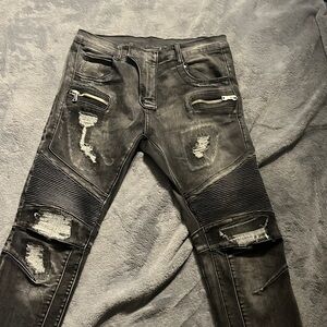 Grey Balmain jeans size 33